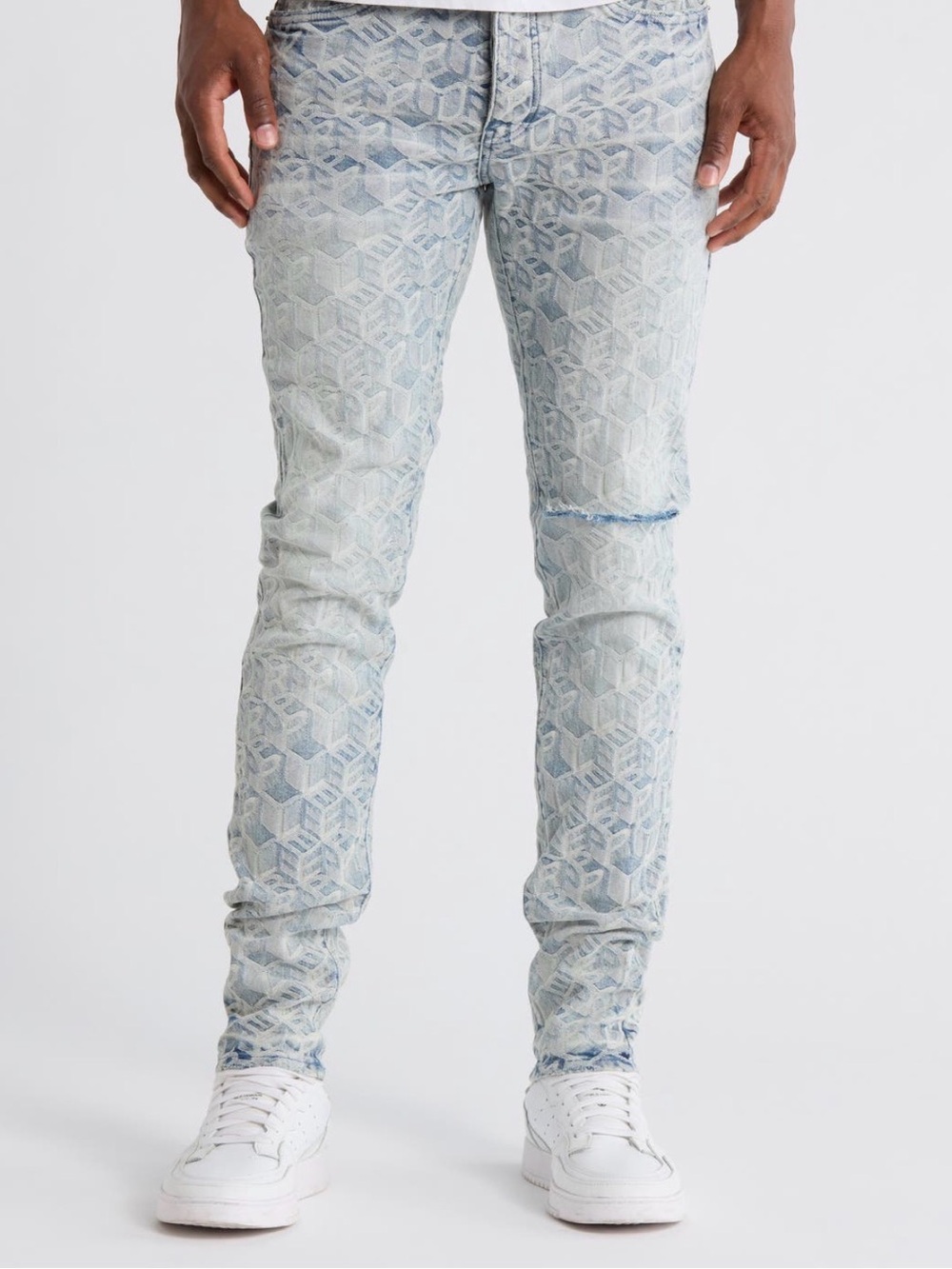 PURPLE BRAND
POO1 Jacquard
Monogram Skinny